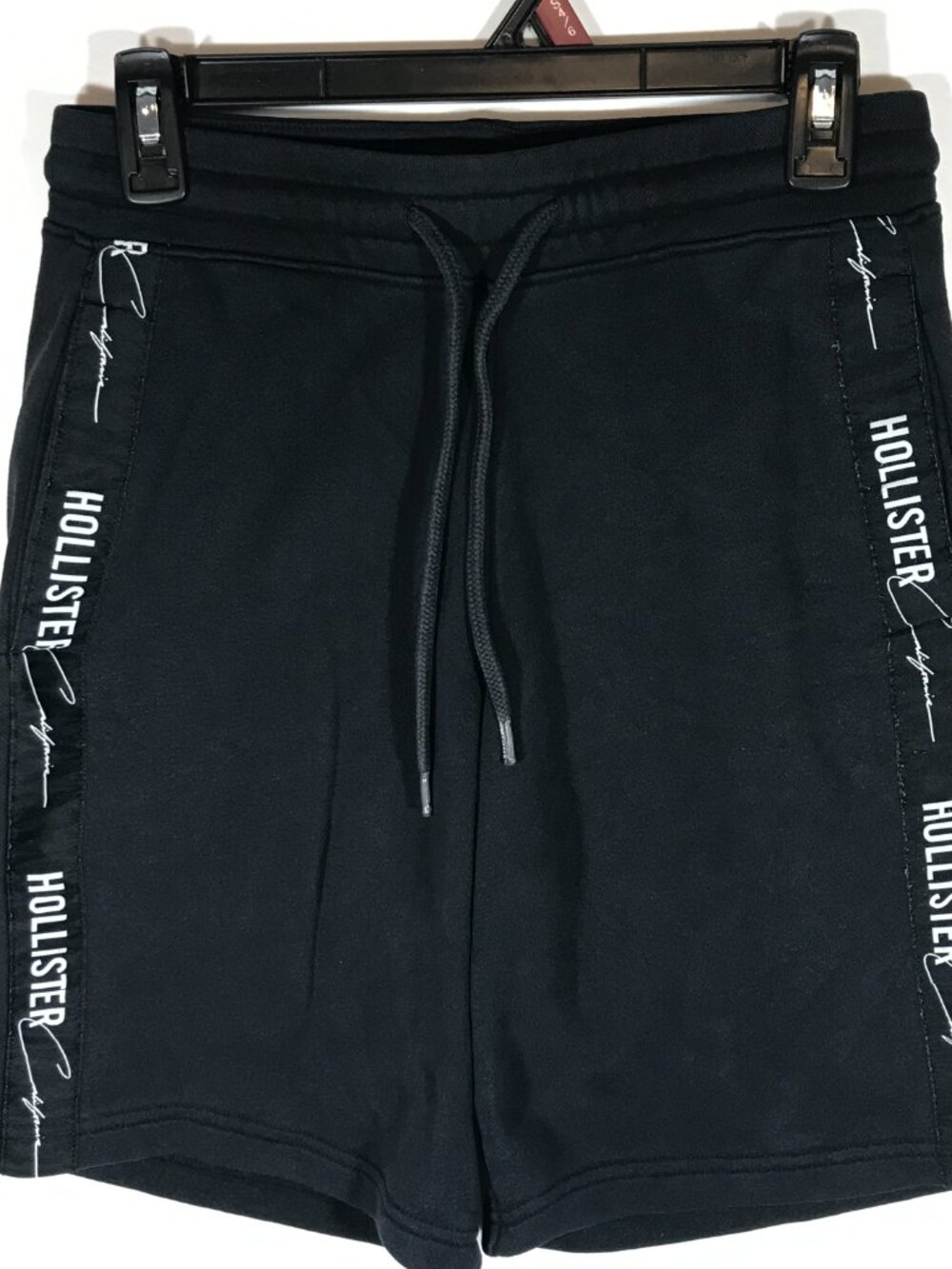 Hollister Men's XXS Black Drawstring Casual Sweatshorts